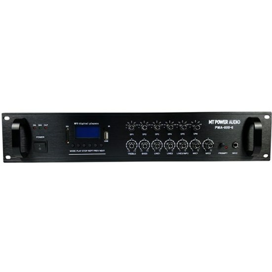 

Усилитель трансляционный вольтовый MT Power 89502015 PMA-800-6, 89502015 PMA-800-6