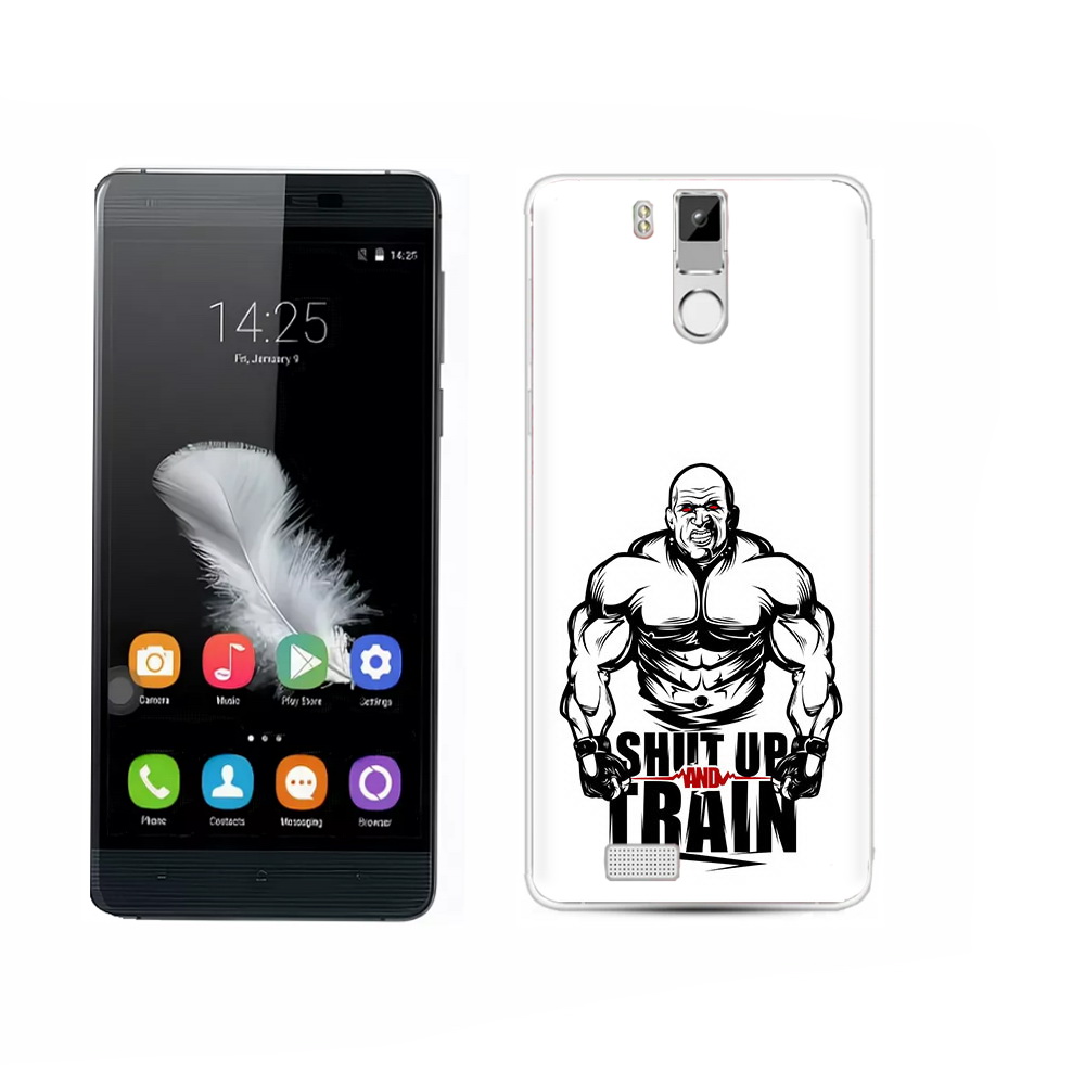 

Чехол MyPads Tocco для Oukitel K6000 Pro здоровое тело, Прозрачный, Tocco