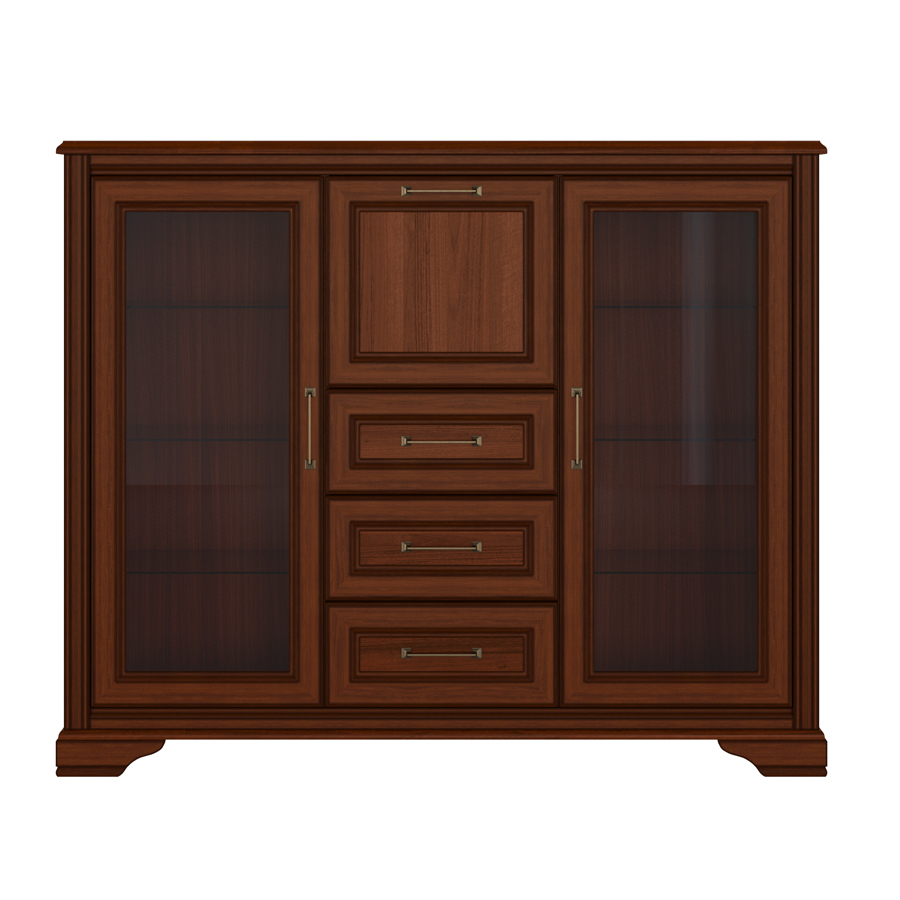

Тумба Стилиус (Stylius) B169-KOM2W1B3S, орех донской, Тумба Стилиус (Stylius) KOM2W1B3S