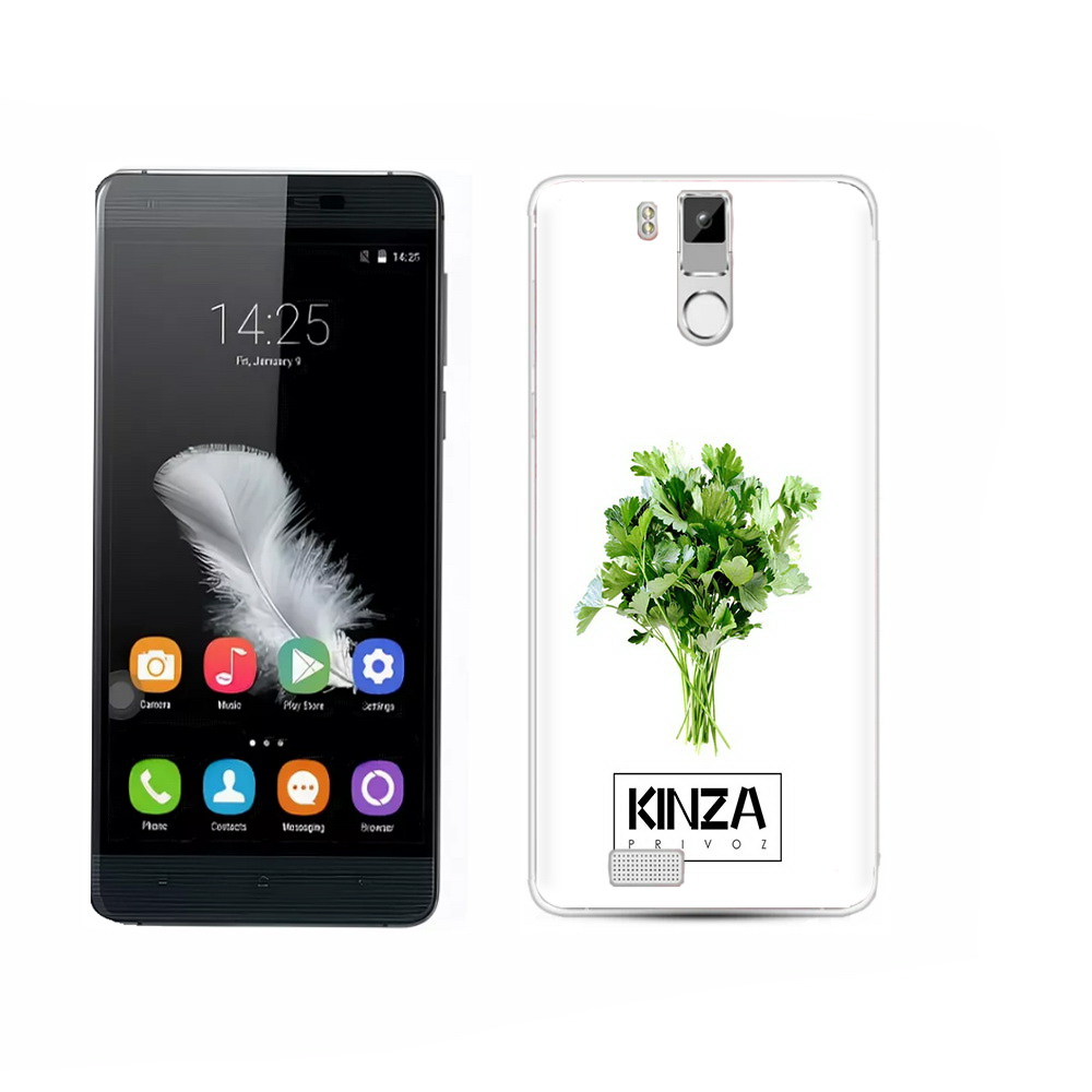 

Чехол MyPads Tocco для Oukitel K6000 Pro Бренд Кинза, Прозрачный, Tocco