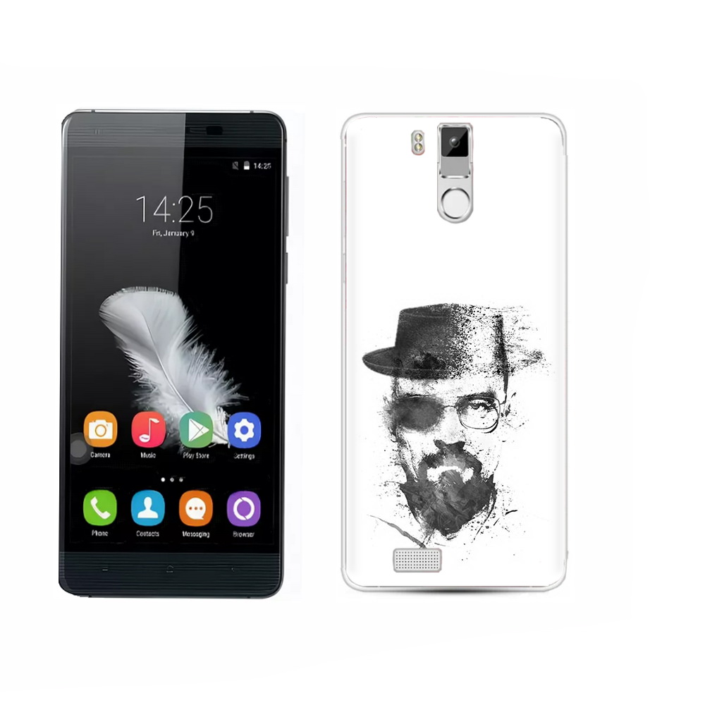 

Чехол MyPads Tocco для Oukitel K6000 Pro загадочный человек, Прозрачный, Tocco