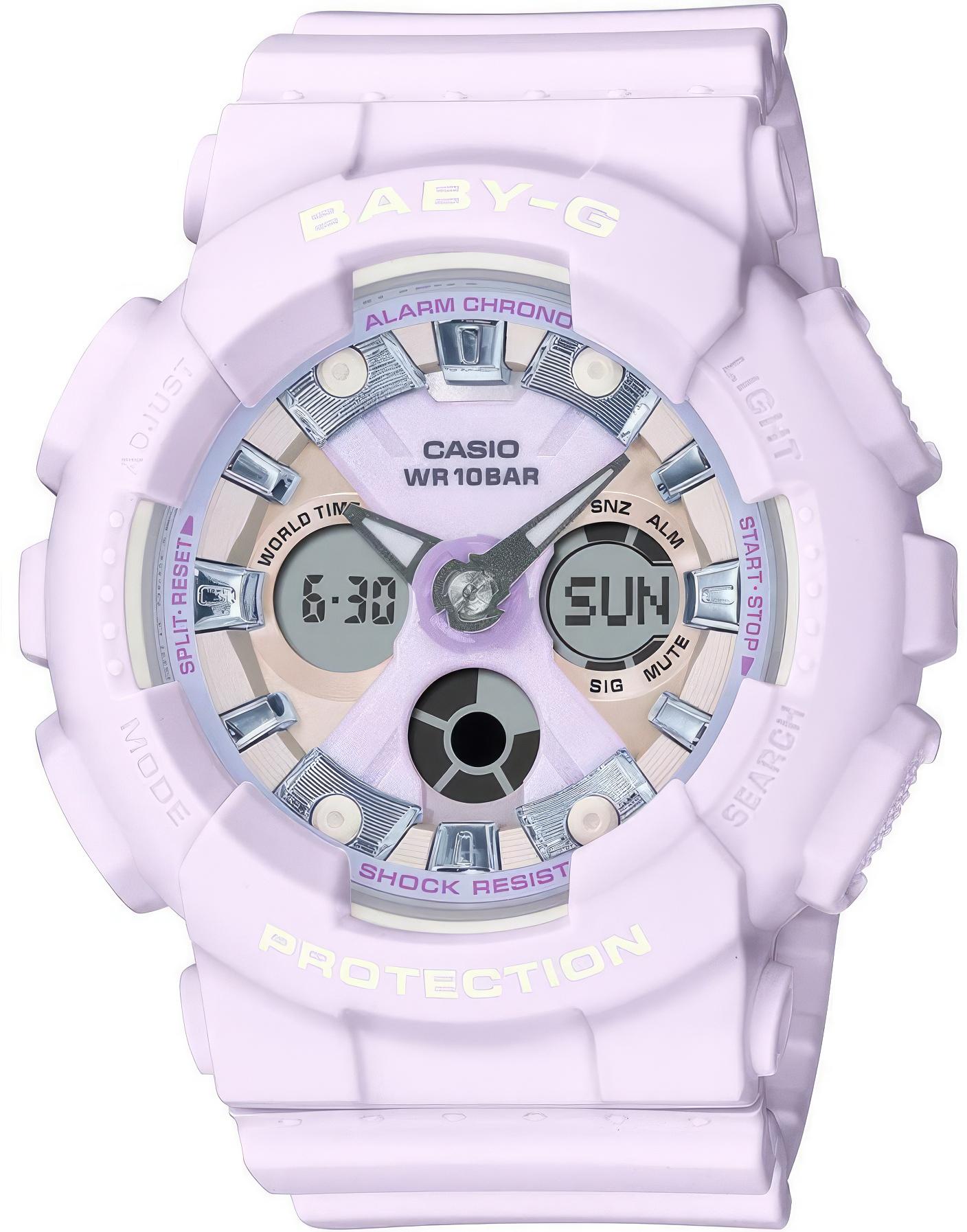 

Наручные часы женские Casio BA-130WP-6A, BA-130WP-6A