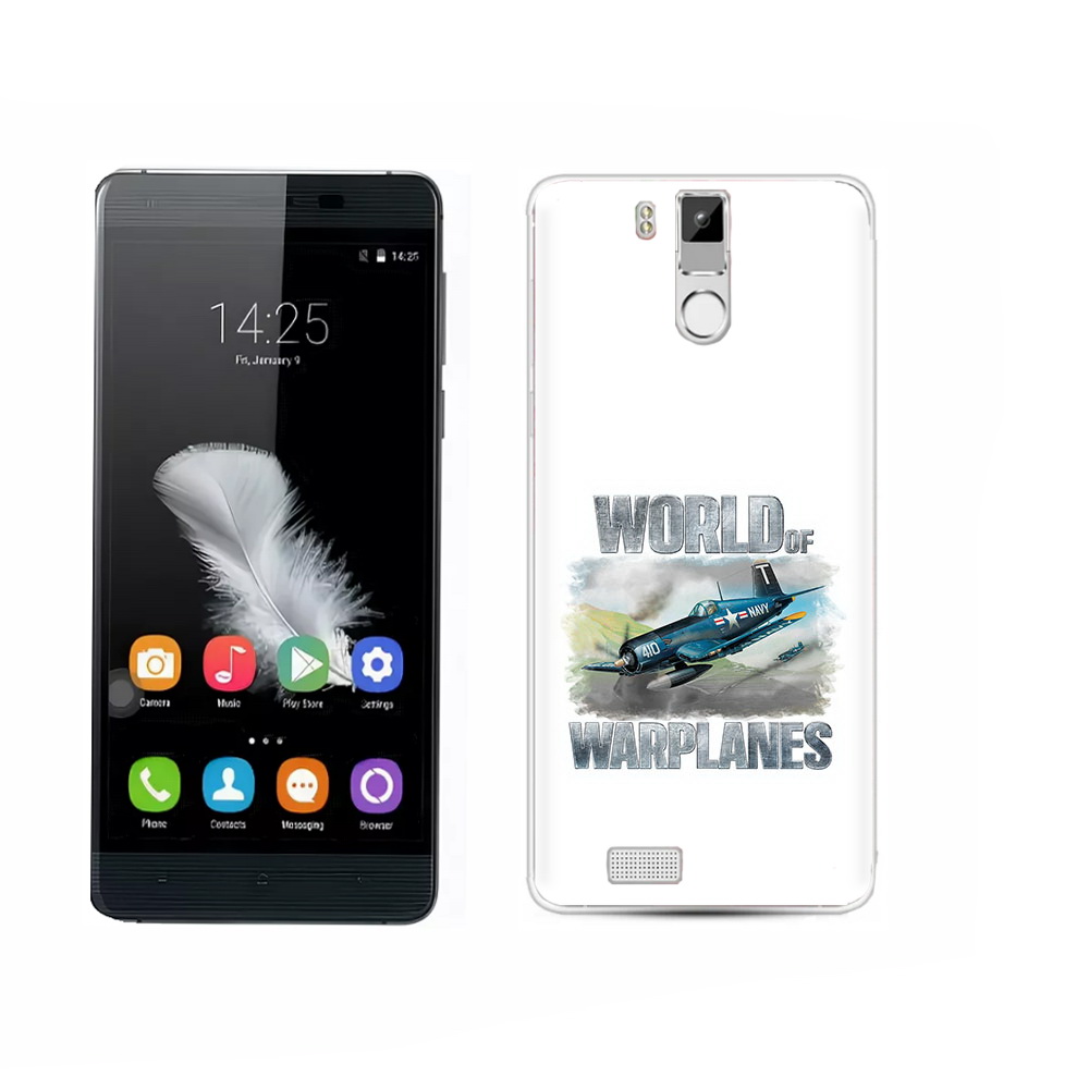 

Чехол MyPads Tocco для Oukitel K6000 Pro Боевой самолет, Прозрачный, Tocco