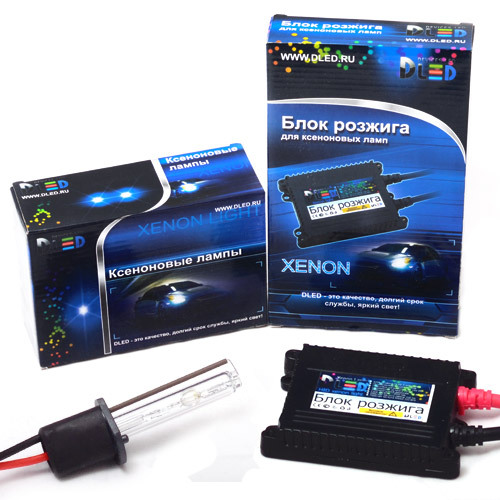 

Комплект ксенона DLED с цоколем H1 3000K, DLED с цоколем H1 3000K