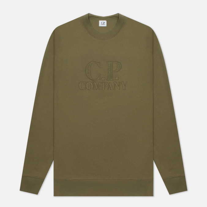 

Свитшот мужской C.P. COMPANY 11CMSS211A005086W зеленый S, 11CMSS211A005086W