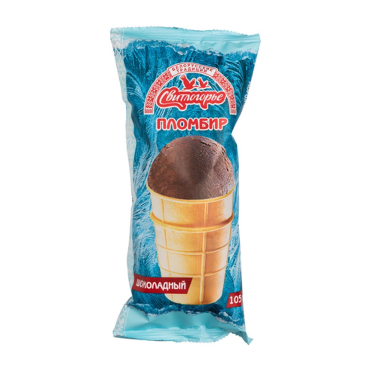 Мороженое пломбир Свитлогорье с шоколадной глазурью 105 г