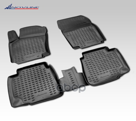 фото Коврики в салон ford mondeo 2007-2014, 4 шт. (полиуретан) autofamily арт. s0008