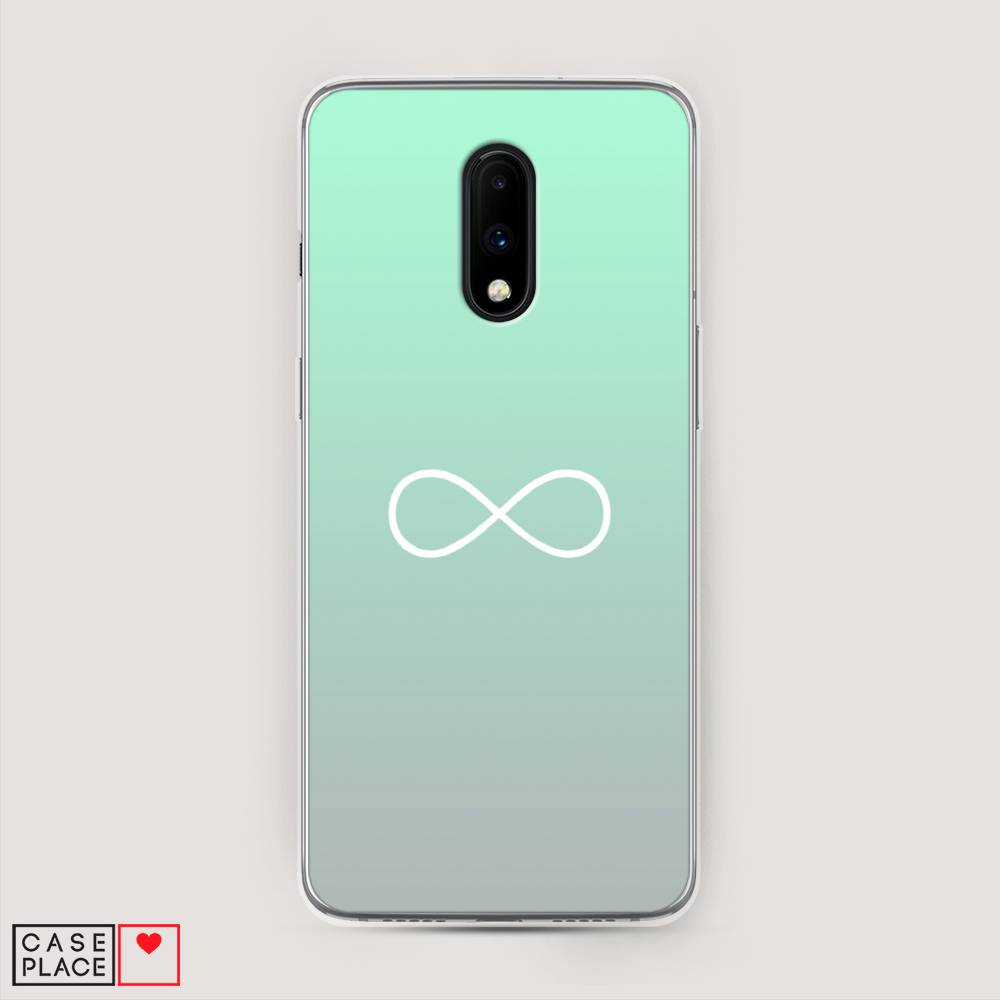 

Чехол Awog на OnePlus 7 / ВанПлас 7 "Бесконечность от Тиффани", Голубой, 150750-4