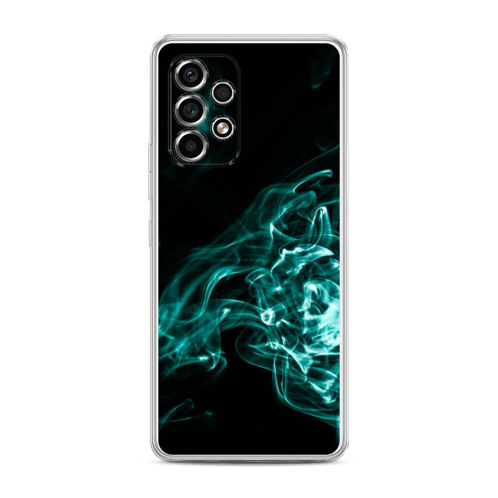 

Чехол на Samsung Galaxy A53 5G "Дым", Голубой;черный, 2104550-3