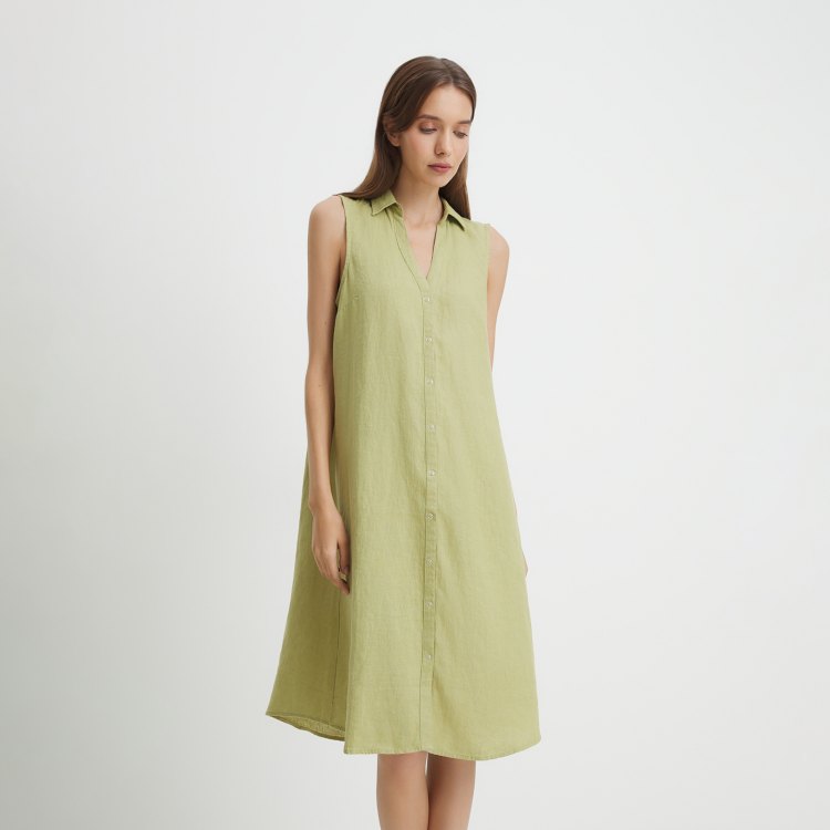

Платье женское Maison David BLN924 зеленое XS, Зеленый, BLN924