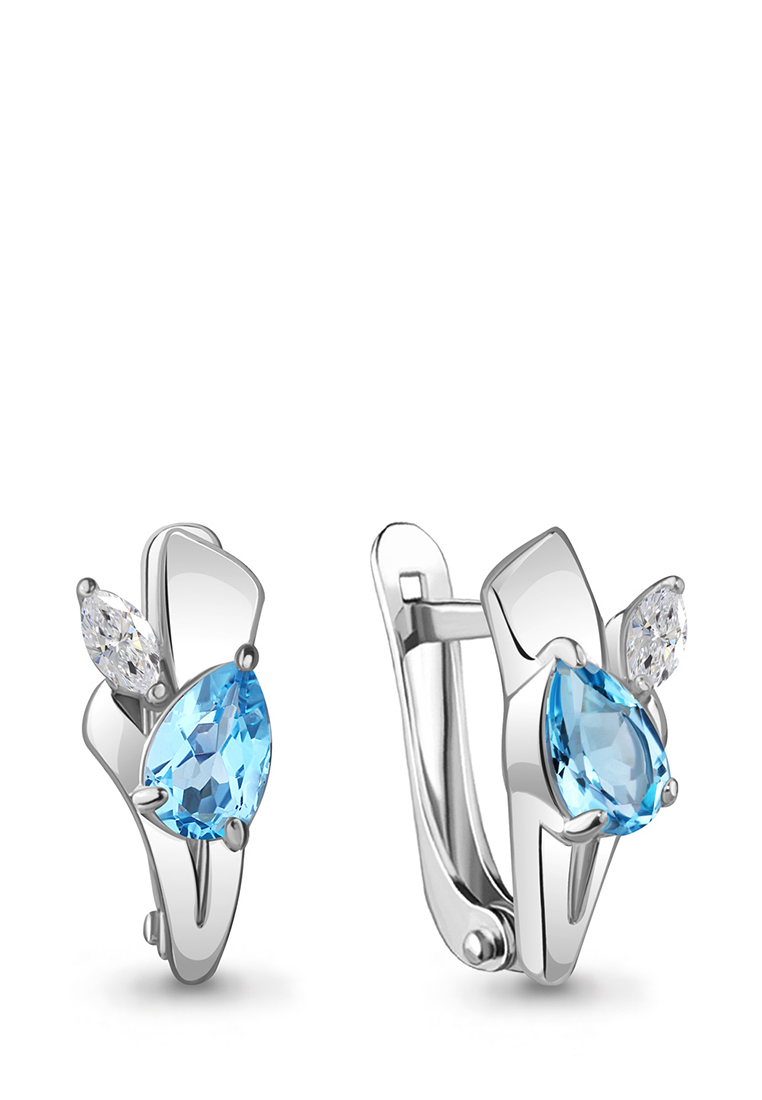 

Серьги из серебра с топазом Kari Jewelry 4781605.5, 4781605.5
