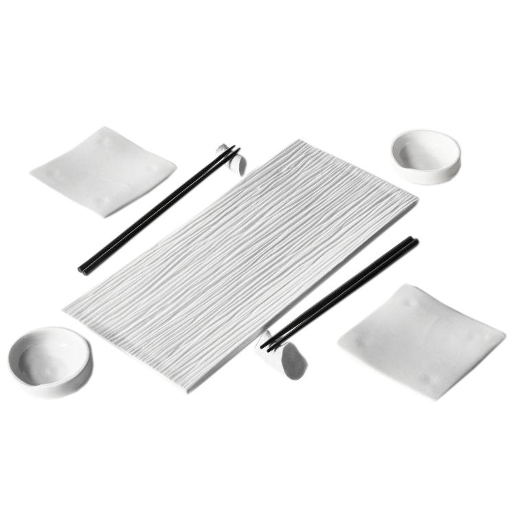 

Набор для суши 7 предметов белый Cmielow Design Studio "SUSHI ZEN" / 163458, SUSHI ZEN