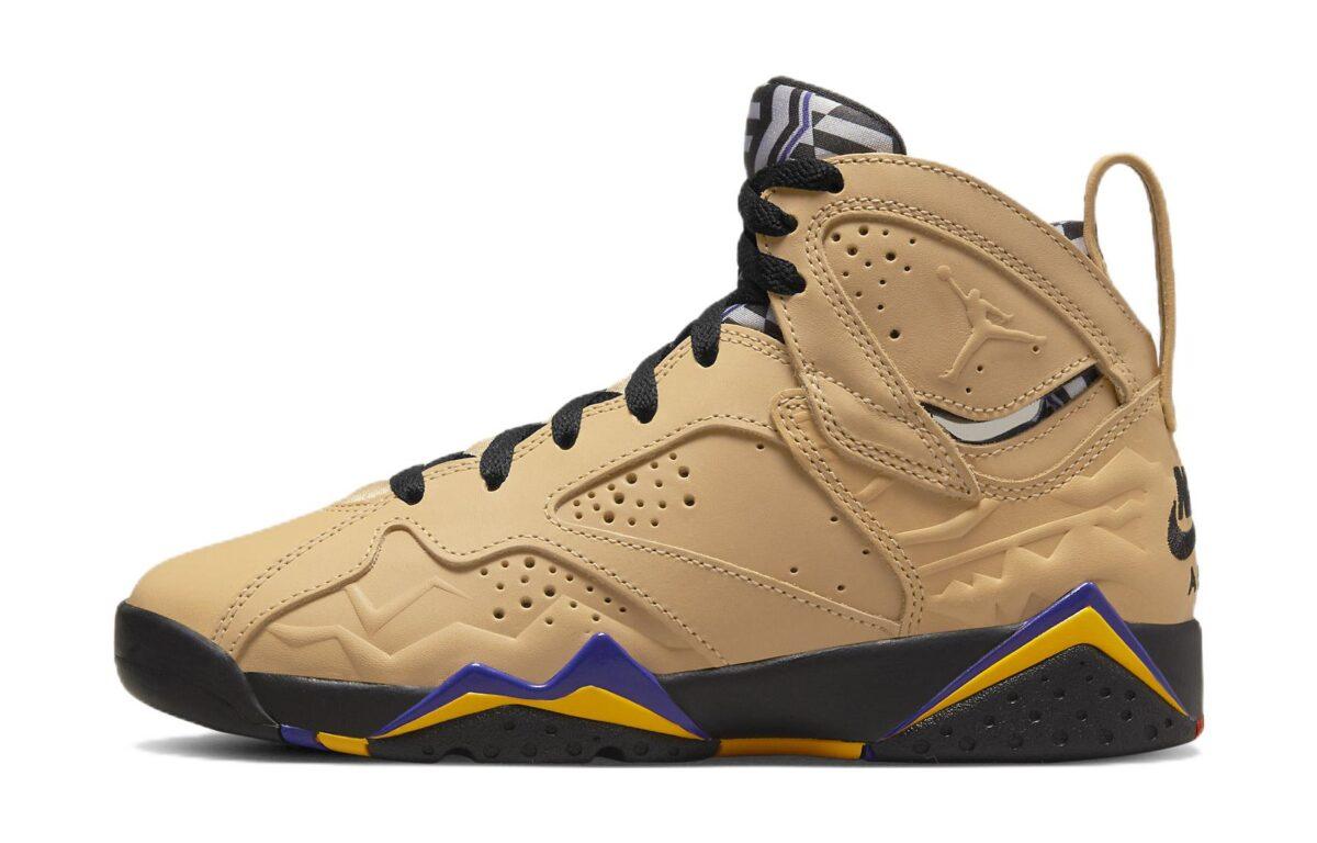 

Кроссовки унисекс Jordan Air Jordan 7 Retro SE Afrobeats бежевые 40 EU, Бежевый, Air Jordan 7 Retro SE Afrobeats