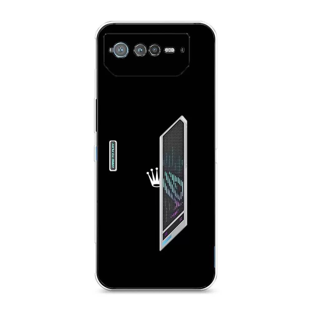 

Силиконовый чехол Awog "Белая корона на черном фоне" для Asus ROG Phone 6, Разноцветный;прозрачный, 44650-7