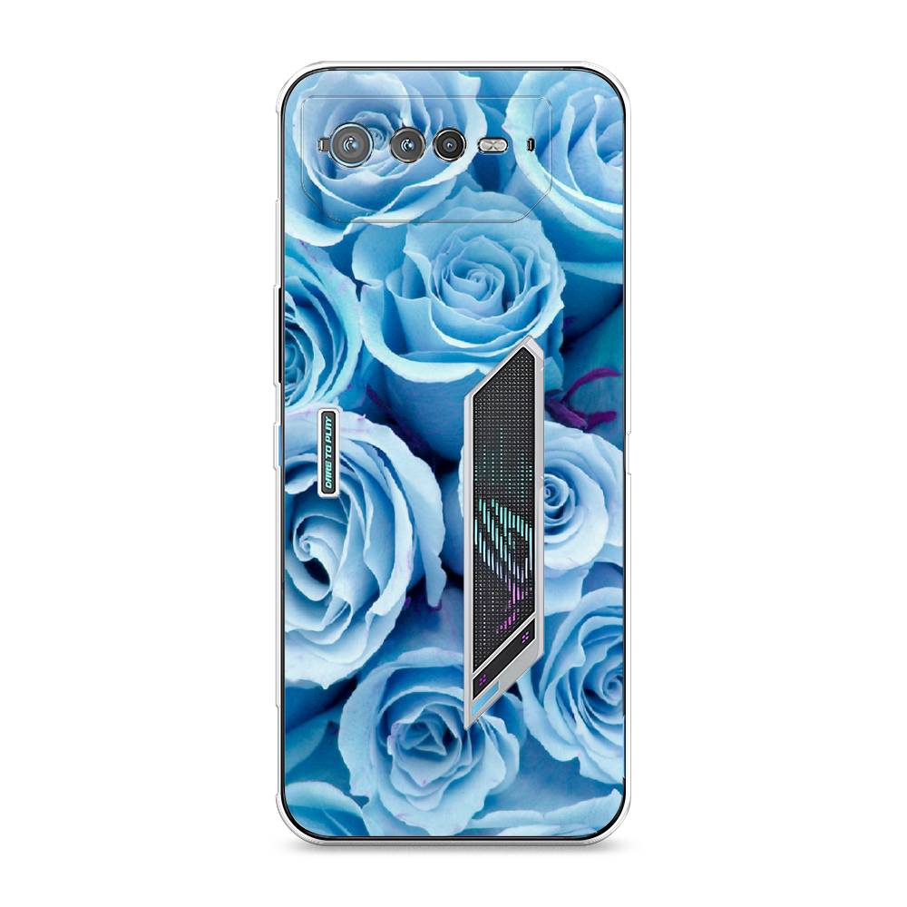 

Чехол Awog на Asus ROG Phone 6 "Лазурные розы", 44650-8