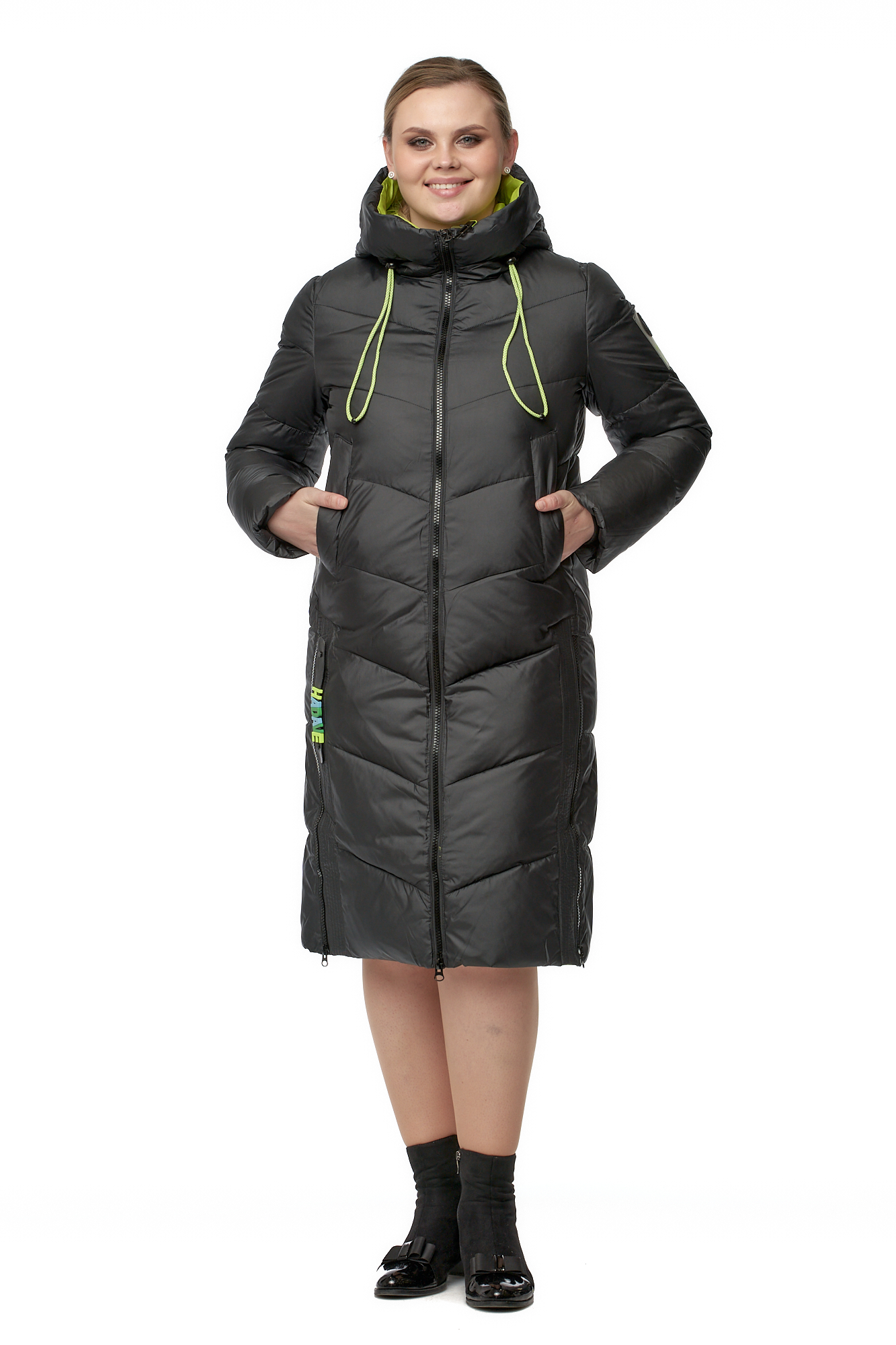 

Куртка женская МОСМЕХА 8019377 черная 44 RU, Черный, 8019377