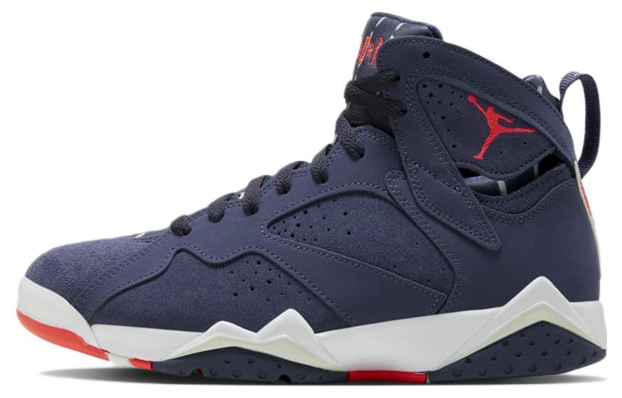 

Кроссовки унисекс Jordan Air Jordan 7 Retro Quai 54 синие 39 EU, Синий, Air Jordan 7 Retro Quai 54