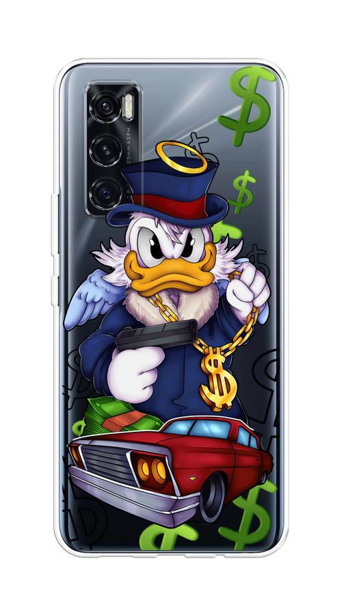 

Чехол на Vivo V20 SE "Scrooge McDuck with a Gold Chain", Красный;синий;белый, 263550-6