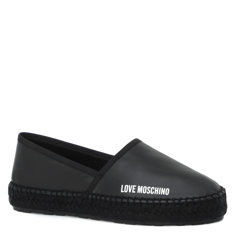 фото Эспадрильи женские love moschino ja10032g черные 38 eu