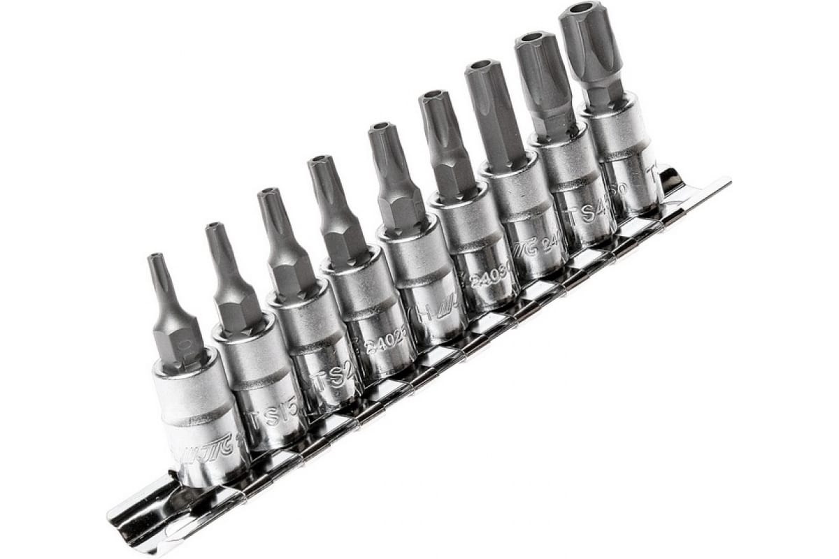 

Набор Бит 1/4" Torx 5-Ти Гранных Ts10H-Ts50H 9 Предметов Jtc Jtc-3303