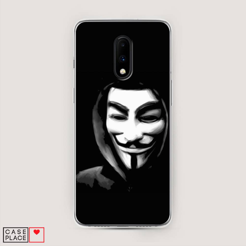 

Чехол Awog на OnePlus 7 / ВанПлас 7 "Анонимус", Черный;серый;белый, 150750-5