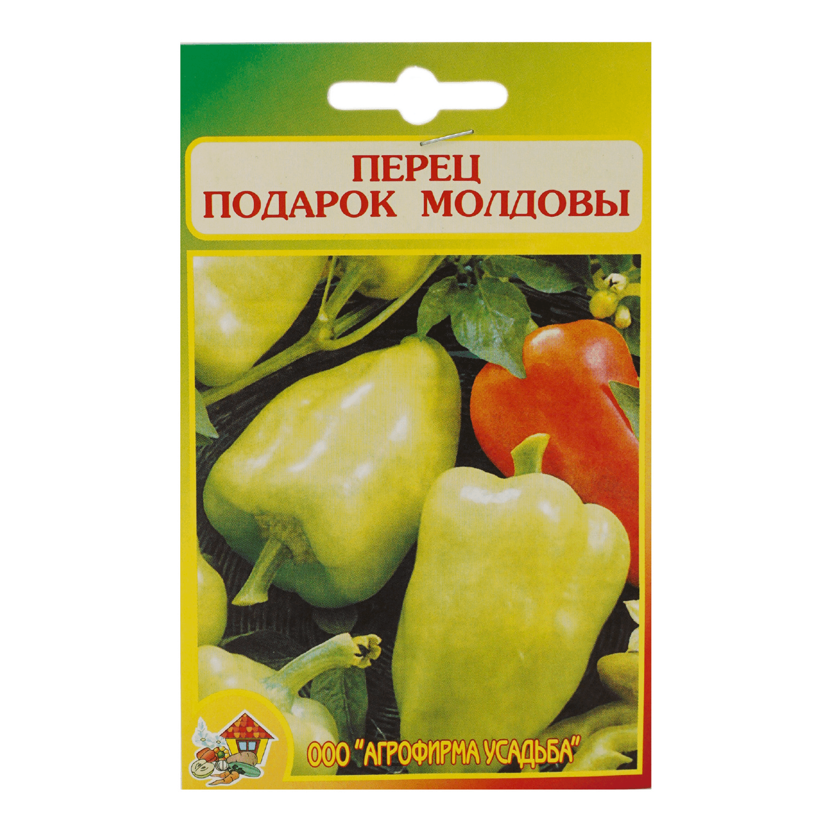 

Семена Агрофирма Усадьба Перец Подарок Молдовы 0,1 г