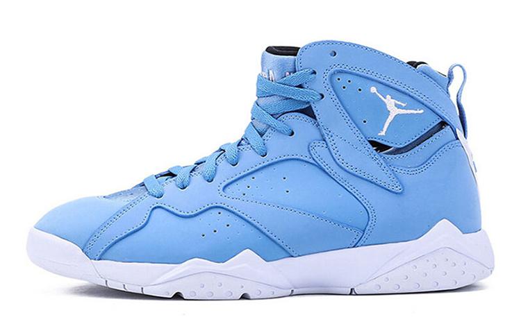 

Кроссовки унисекс Jordan Air Jordan 7 Retro Pantone GS 2017 голубые 37.5 EU, Голубой, Air Jordan 7 Retro Pantone GS 2017