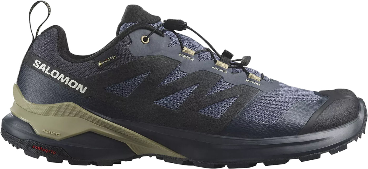 

Кроссовки мужские Salomon X-ADVENTURE GTX черные 12 UK, Черный, X-ADVENTURE GTX
