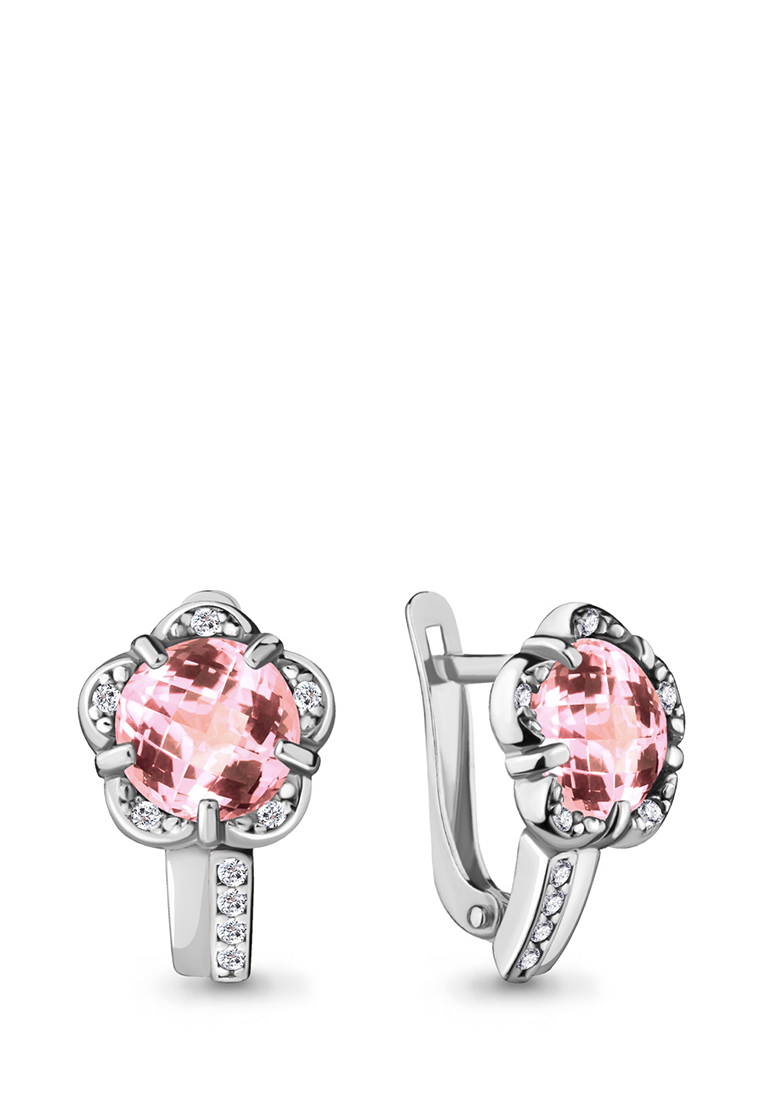 

Серьги из серебра с морганитом Kari Jewelry 4724490А.5, 4724490А.5