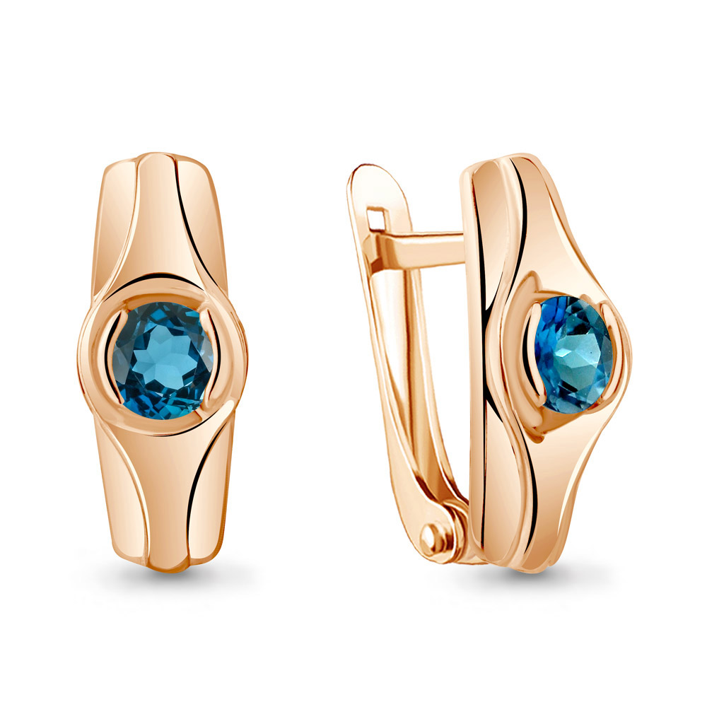 

Серьги из серебра с топазом Aquamarine Aquamarine 4759408_925_з, 4759408_925_з
