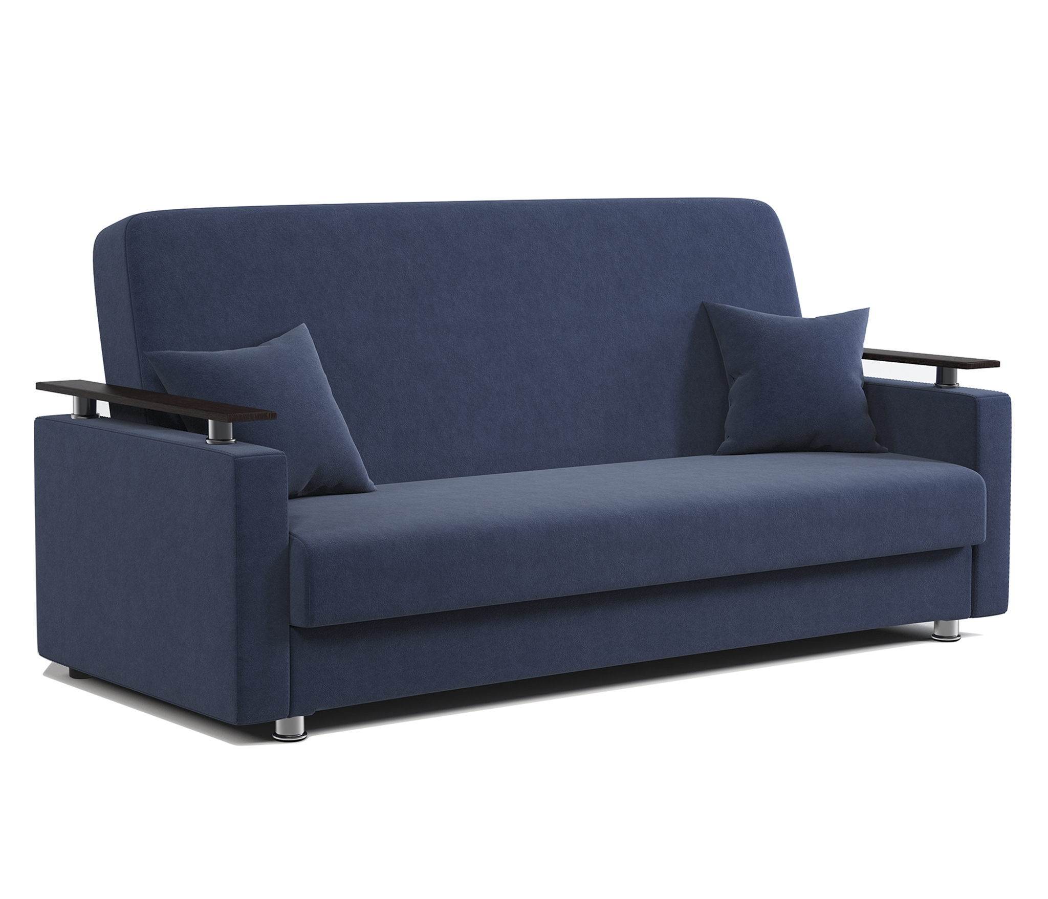 

Диван книжка Шарм-Дизайн Мелодия ДП 2 140 велюр Ультра миднайт, Мелодия ДП 2