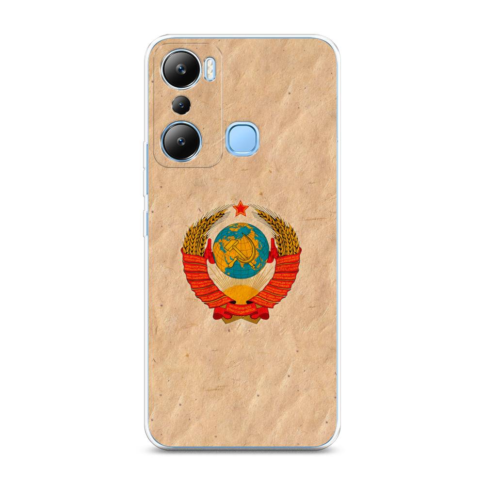 

Чехол Awog на Infinix HOT 20i "Союз пролетариев", Бежевый;красный, 3102950-10