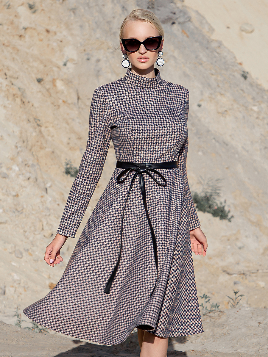

Платье женское Olivegrey Pl000118Z(latika) серое 50 RU, Pl000118Z(latika)