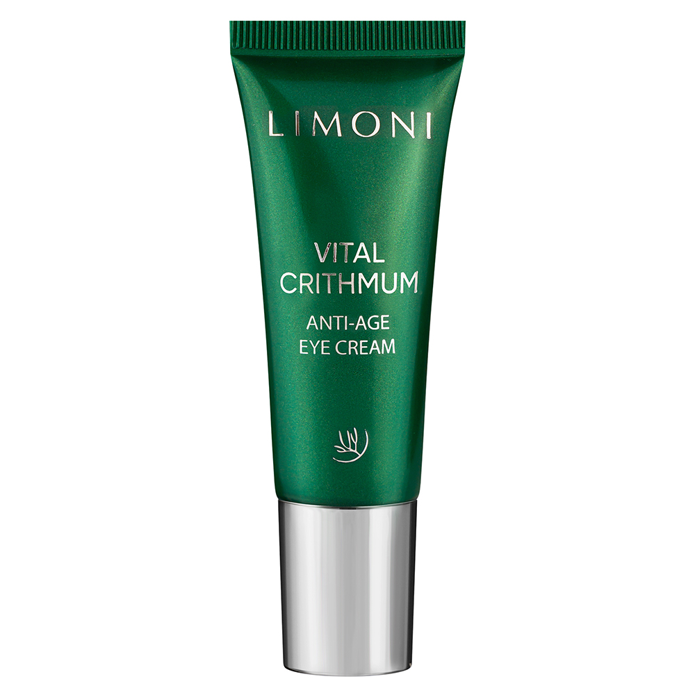 Антивозрастной крем для век LIMONI с критмумом Vital Crithmum Anti-Age Eye Cream 25мл limoni крем антивозрастной лёгкий для лица с критмумом vital crithmum anti age light cream 50 мл