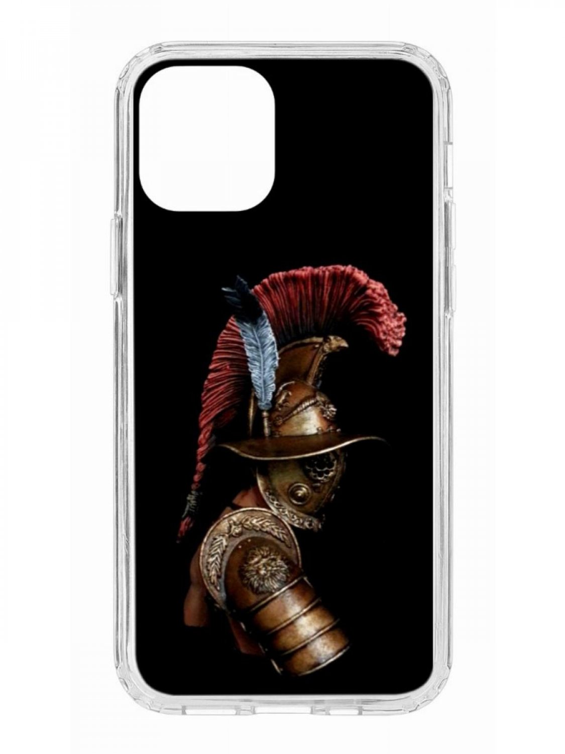 

Чехол для Apple iPhone 12/12 Pro КRUЧЕ Print Глаза прозрачный с рисунком