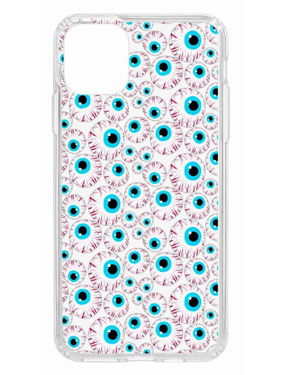 фото Чехол на apple iphone 11 pro max kruche print глаза кruче