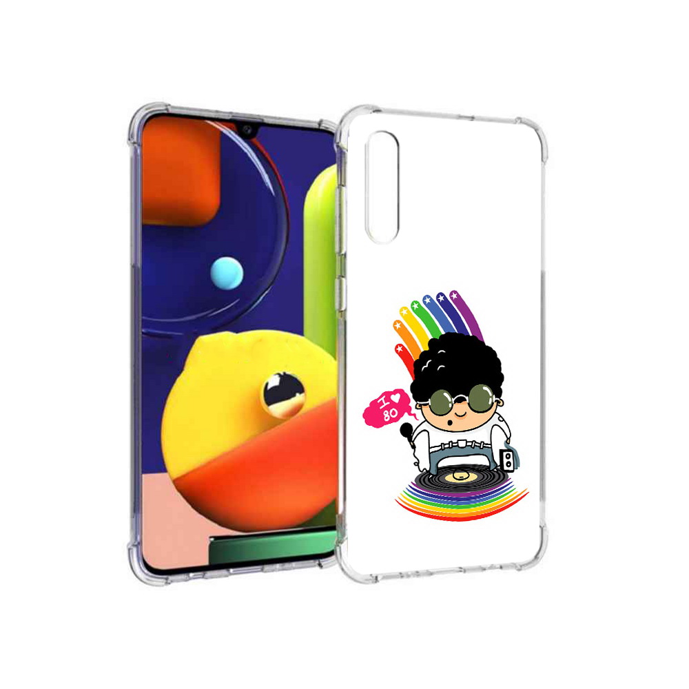

Чехол MyPads Tocco для Samsung Galaxy A70 Я люблю 80-е (PT128584.546.205), Прозрачный, Tocco