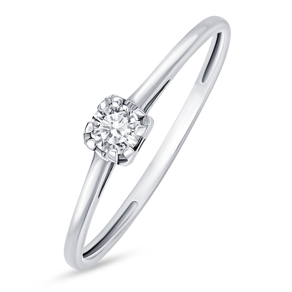 

Кольцо из серебра р. , 585Gold 701013847, циркон, 701013847