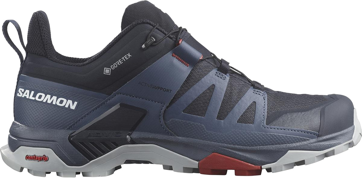 

Кроссовки мужские Salomon X ULTRA 4 GTX синие 12 UK, Синий, X ULTRA 4 GTX