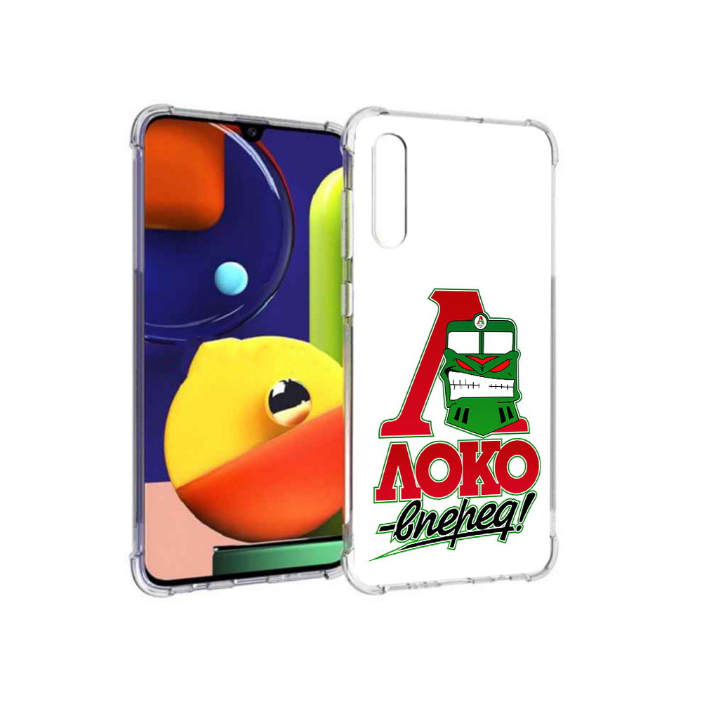 Чехол MyPads Tocco для Samsung Galaxy A70 ФК локо вперед (PT128584.546.181)