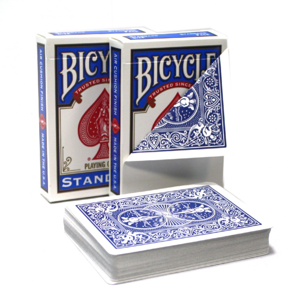 

Игральные карты для фокусов Bicycle Blank Face Blue Back (пустое лицо), синие, Bicycle Blank Face Blue Back (пустое лицо) – синие