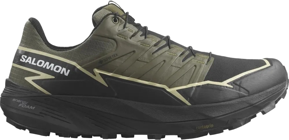 

Кроссовки мужские Salomon THUNDERCROSS GTX зеленые 9 UK, Зеленый, THUNDERCROSS GTX
