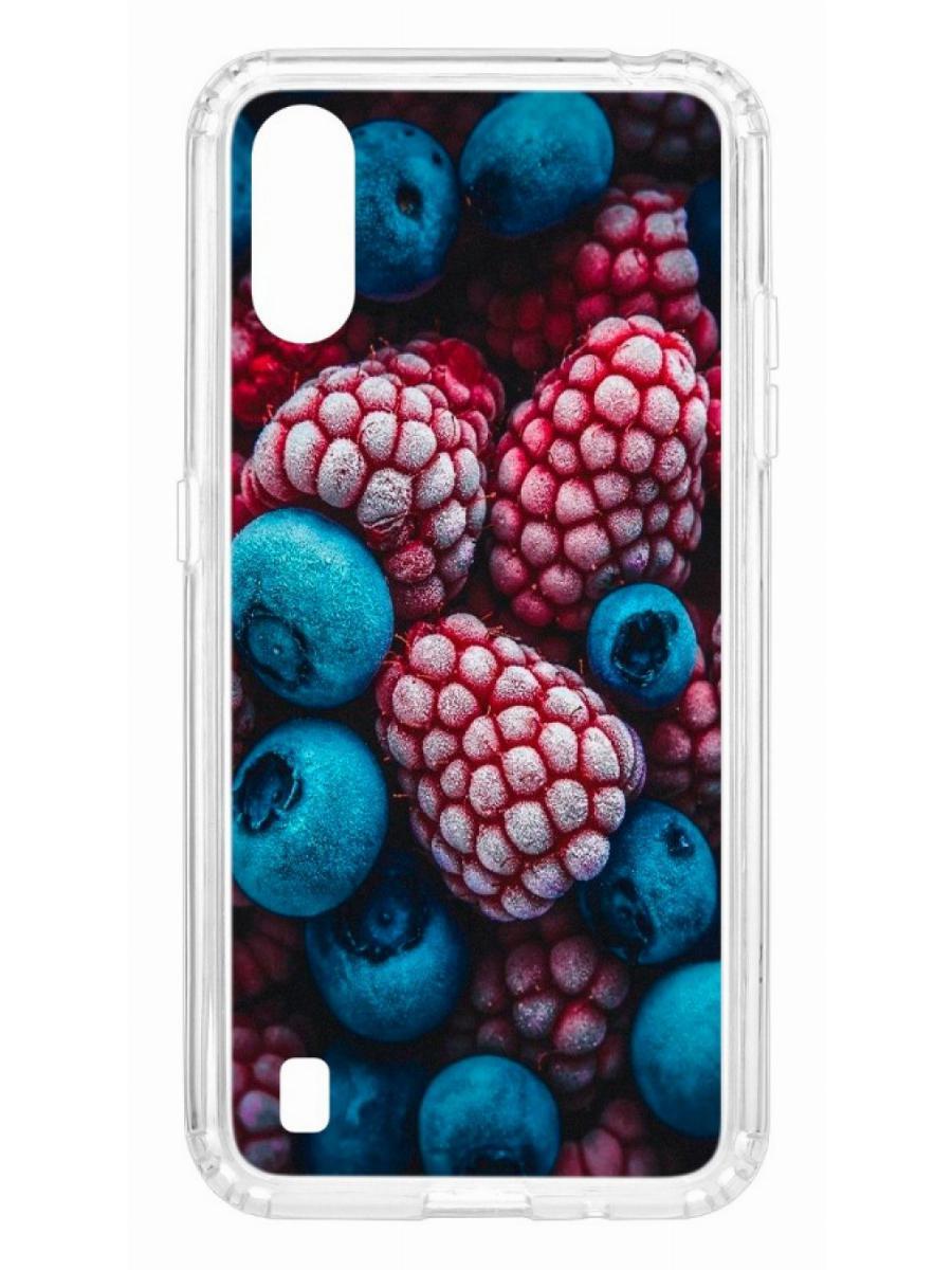 фото Чехол на samsung galaxy a01/a015 kruche print fresh berries кruче