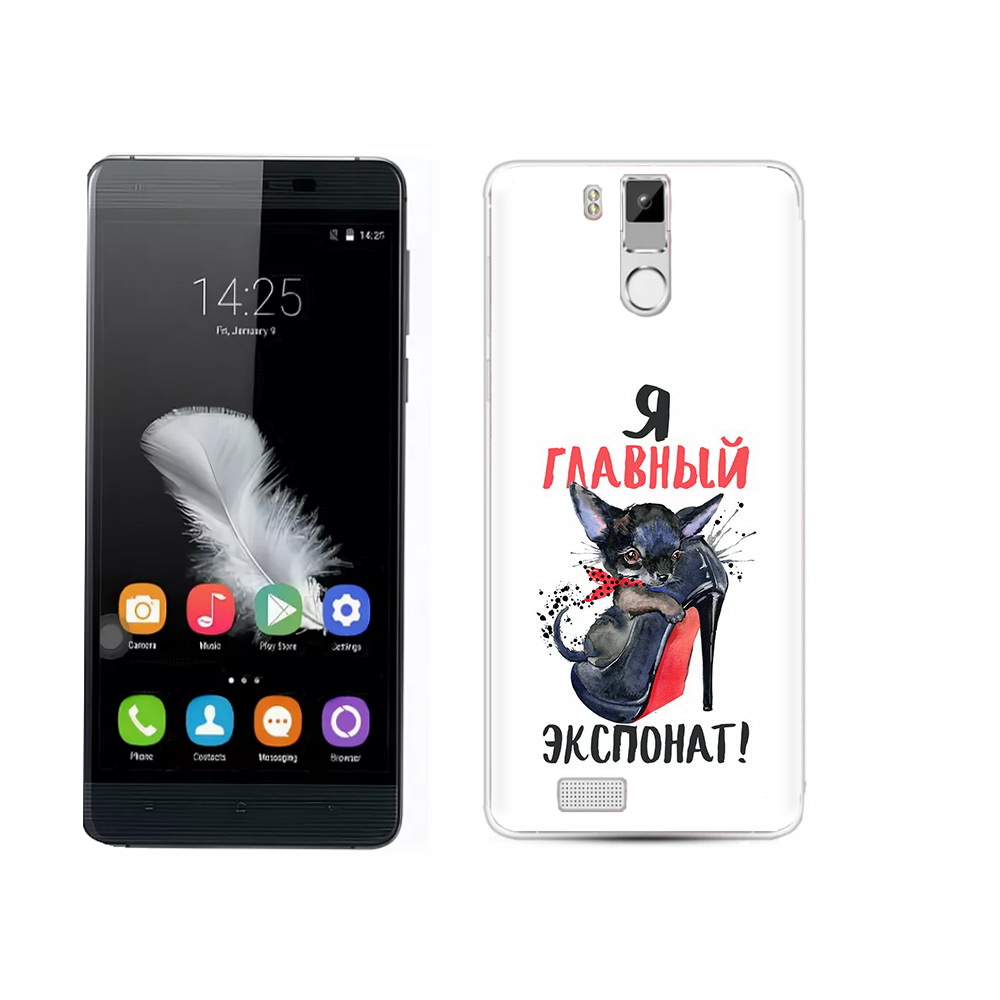 

Чехол MyPads Tocco для Oukitel K6000 Pro главный экспонат, Прозрачный, Tocco