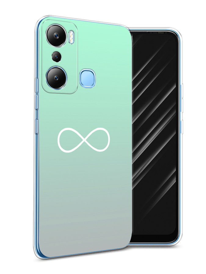 

Чехол Awog на Infinix HOT 20i "Бесконечность от Тиффани", Голубой, 3102950-4