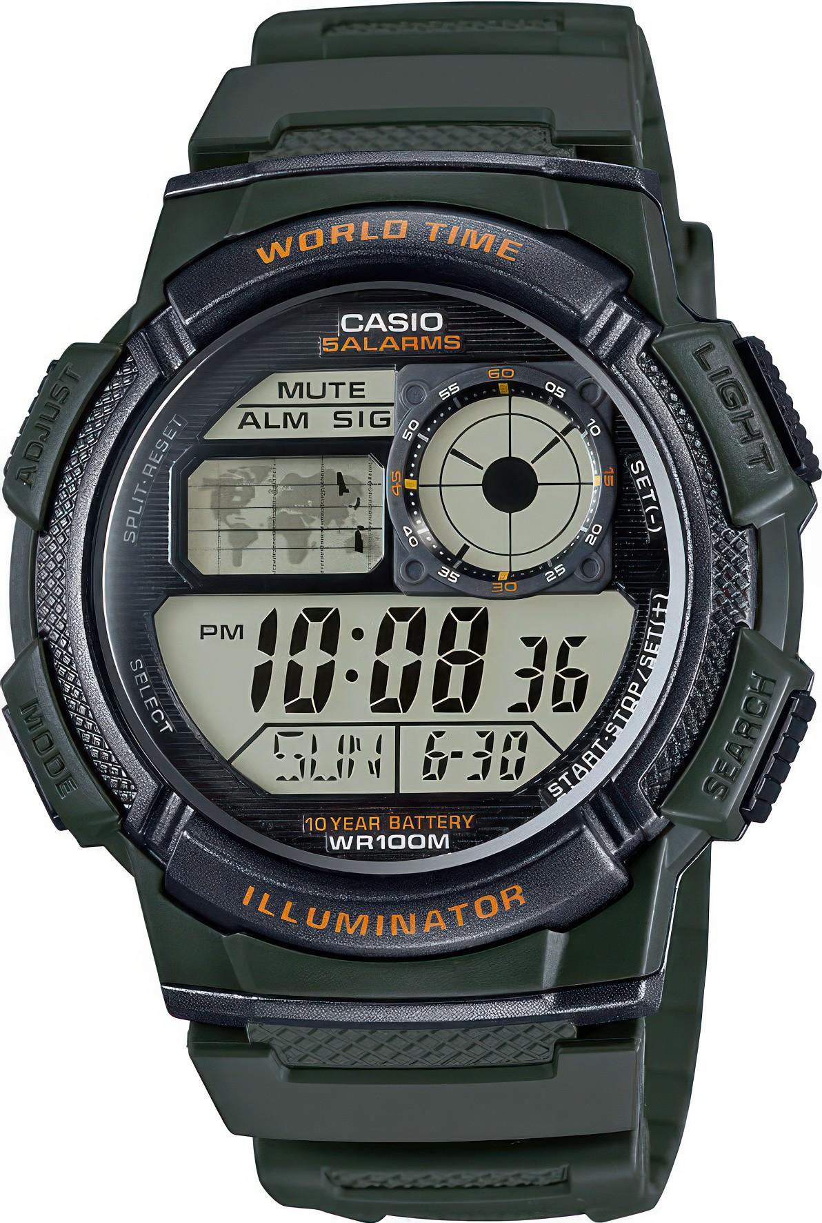 

Наручные часы мужские Casio AE-1000W-3A, AE-1000W-3A