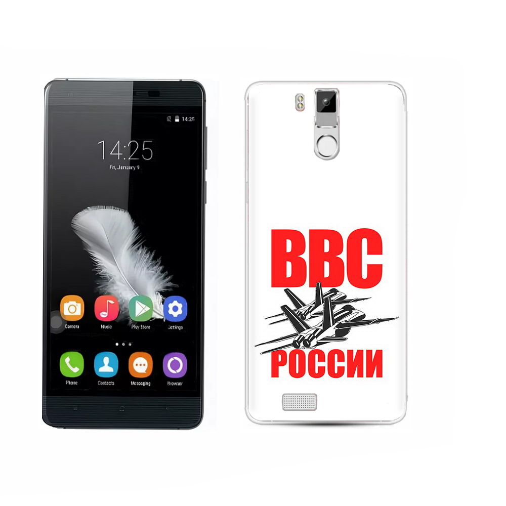 

Чехол MyPads Tocco для Oukitel K6000 Pro ввс, Прозрачный, Tocco