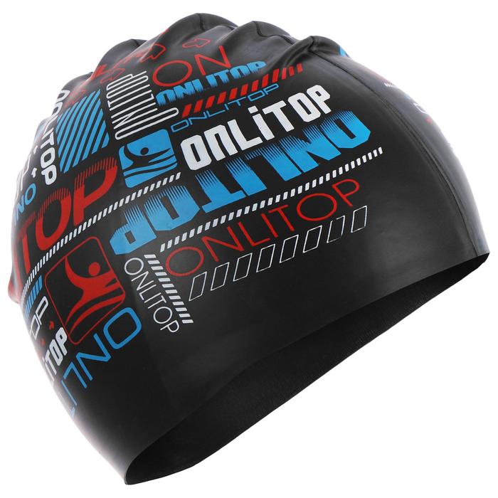 

Шапочка для плавания Onlitop Sport, взрослая, силикон, обхват 54-60 см, 1143068-1