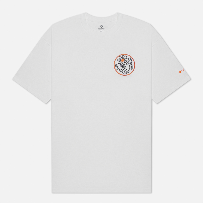 

Футболка мужская Converse 10022256100 белая XS, 10022256100