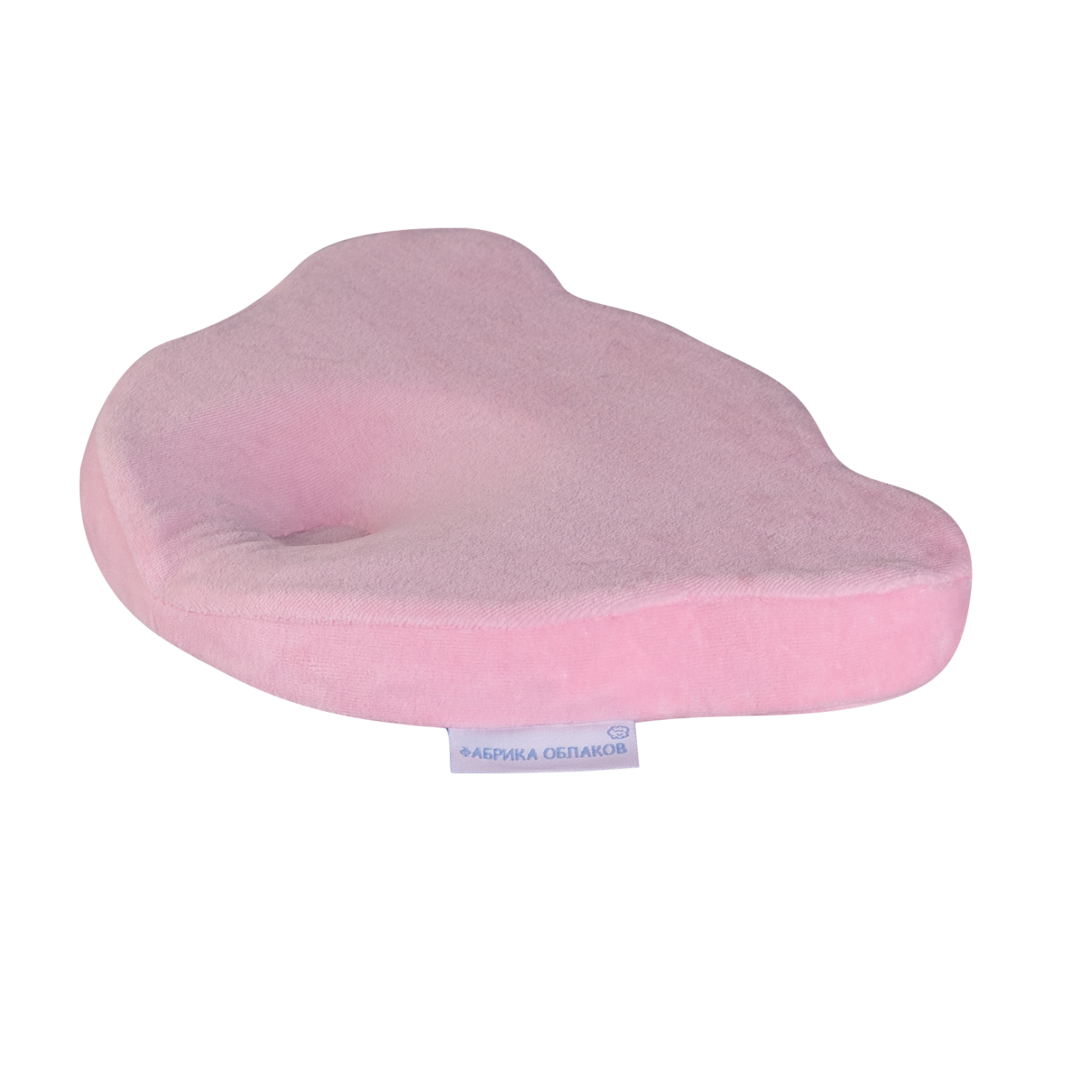 Подушка детская Фабрика облаков ортопедическая Мишка, 0+, розовый МШ.2.4/роз.